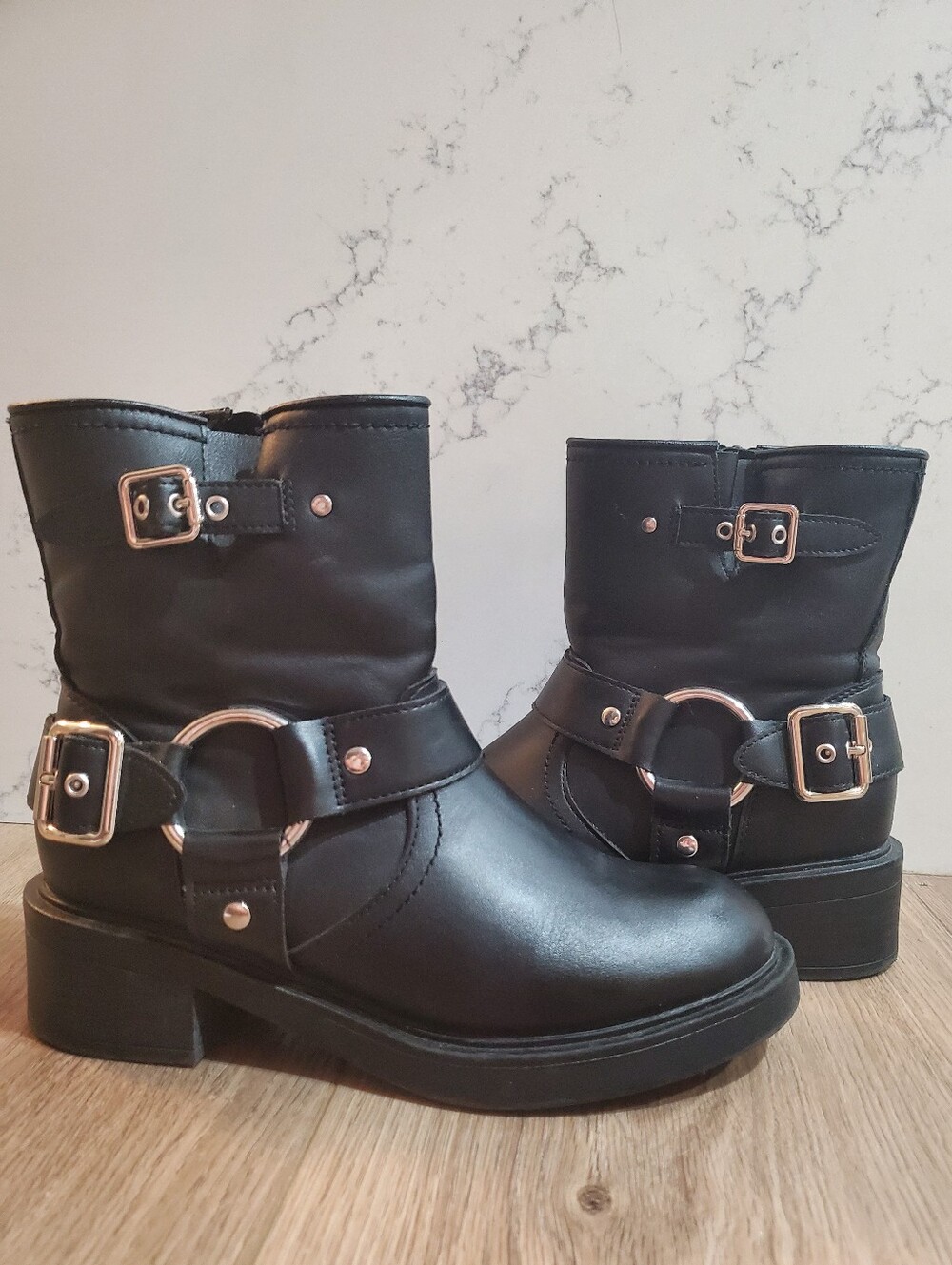 Universal Thread Connor Harness Buckle Ankle Boot